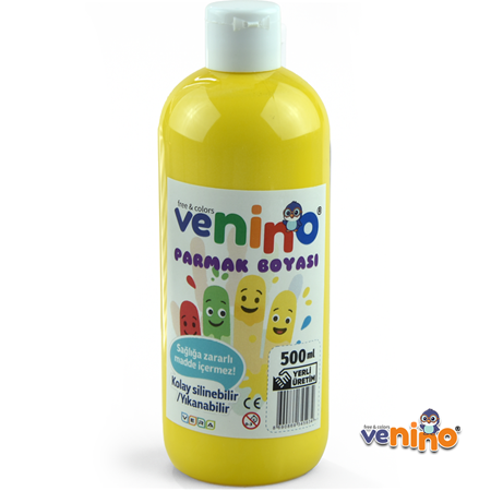 Venino 500 Gr Sarı Parmak Boya